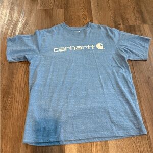 Carhartt Men's Heather Blue Short Sleeve Tee